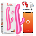 ONINDER Oslo - Vibromasseur Rabbit Rotation + Vibrations App Connect Bras Flexible