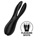 Vibrateur Clitoris 3 Bras Satisfyer Threesome 2 Silicone Flex Waterproof