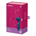 SATISFYER MINI WAND-ER — Mini Baguette Vibrante Silicone Waterproof Bleu