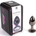 SECRETPLAY - PLUG ANAL EN GUNMETAL PETITE TAILLE 7 CM