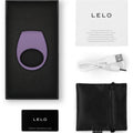 LELO TOR 3™ — Cockring Vibrant Connecté Silicone Violet