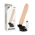 Gode Vibrant Réaliste BASECOCK 20cm Ventouse Télécommande Extenseur Pénis
