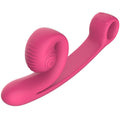 SNAIL VIBE Curve - Vibromasseur Rabbit Technique Slide'n'Roll Orgasmes Synchronisés
