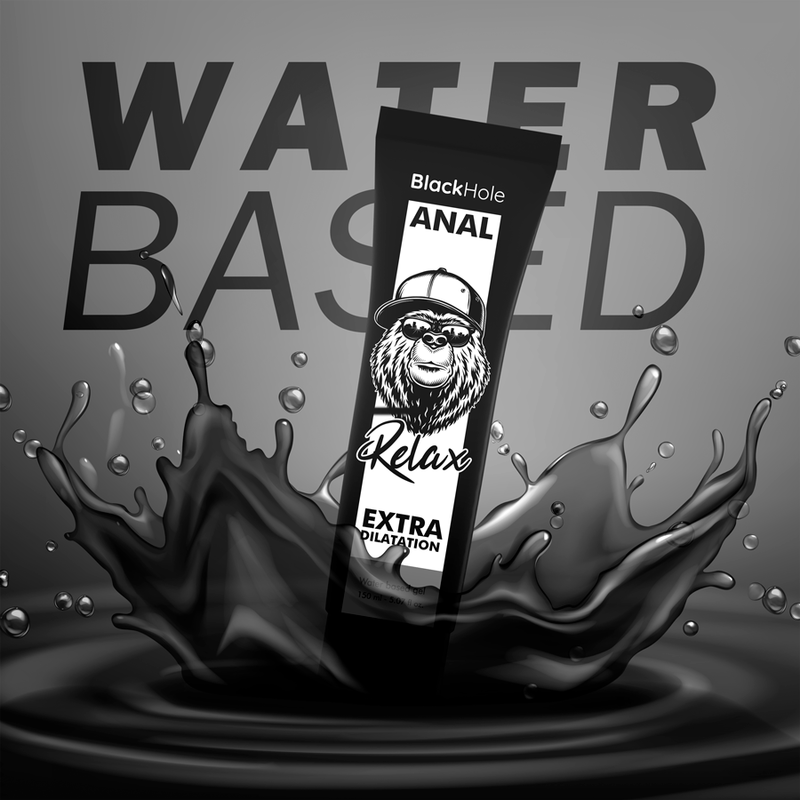 BLACK HOLE - GEL À BASE D'EAU DILATATION ANALE 150 ML