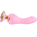 SHUNGA SANYA - Masseur Wand Luxueux Ergonomique Flexible Vaginal + Clitoridien