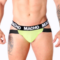 MACHO — Jockstrap Homme MX28F Lycra Fluo Sangles Doubles