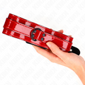 KINK - COLLIER AJUSTABLE ROUGE VIN 37,5-49,5 CM X 5 CM