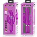 PRETTY LOVE - CAMMY TRIPLE VIBRATEUR MULTIFONCTION 4 EN 1 ROSE