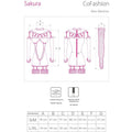 LIVCO CORSETTI FASHION - COMBINAISON SAKURA CF 90357 + GANTS LONGS + PORTE-JARRETELLES NOIR S/M