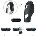PRETTY LOVE - VIBRATEUR DE DOIGT EN SILICONE LICH NOIR