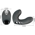 PRETTY LOVE - VIBRATEUR DOIGT CAMELIA 7 VIBRATIONS NOIR