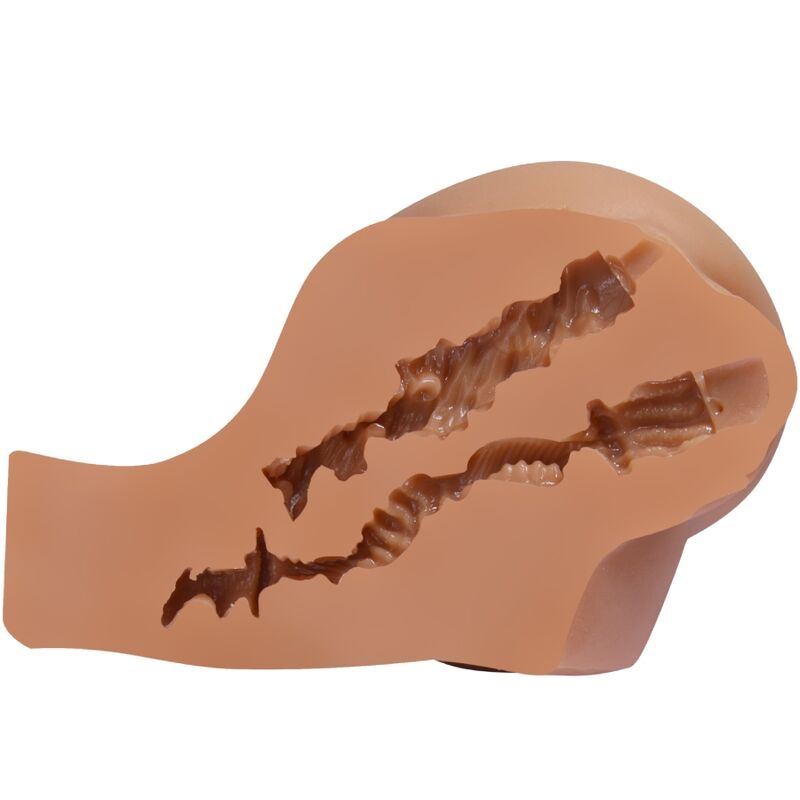 CRAZY BULL - VIBRATEUR KYLIE ASS AVEC TÉLÉCOMMANDE RÉALISTE VAGIN ET ANUS