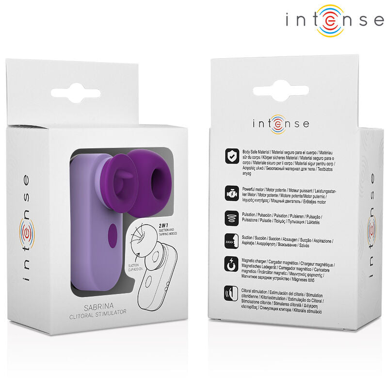INTENSE - STIMULATEUR DE CLITO SABRINA VIOLET