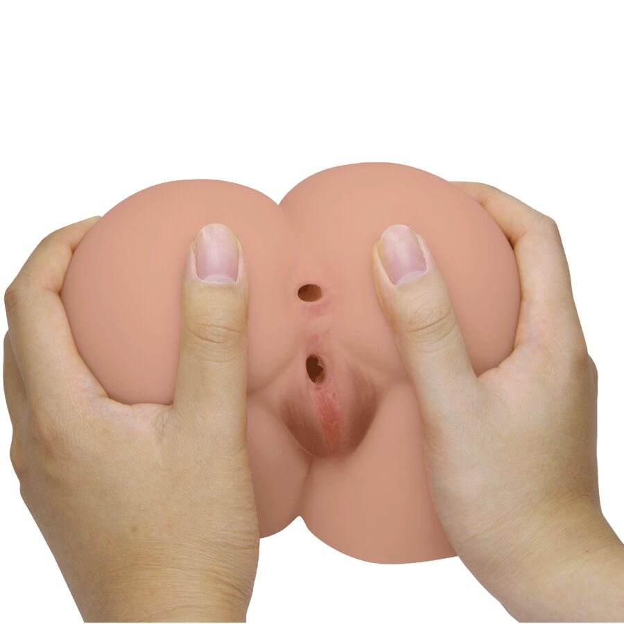 CRAZY BULL - VIBRATEUR BERNACE ASS AVEC VAGIN ET ANUS RÉALISTES TÉLÉCOMMANDE