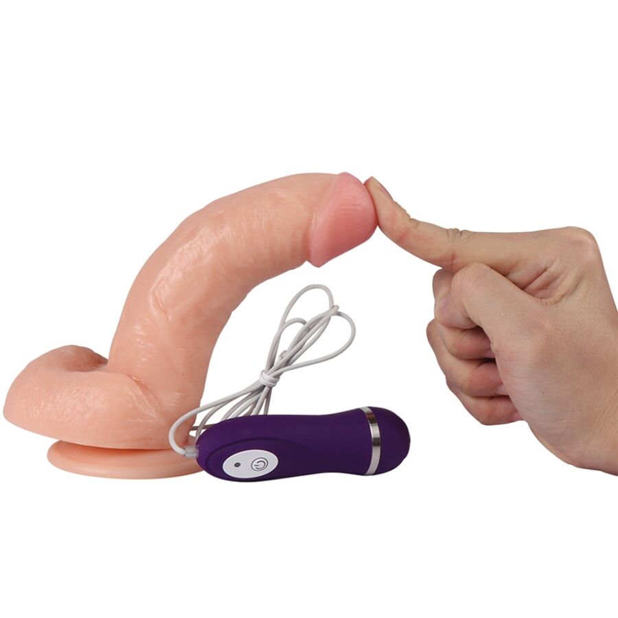 SHEQU - KASSADIN VIBRATEUR DILDO AVEC TÉLÉCOMMANDE 17,5 CM