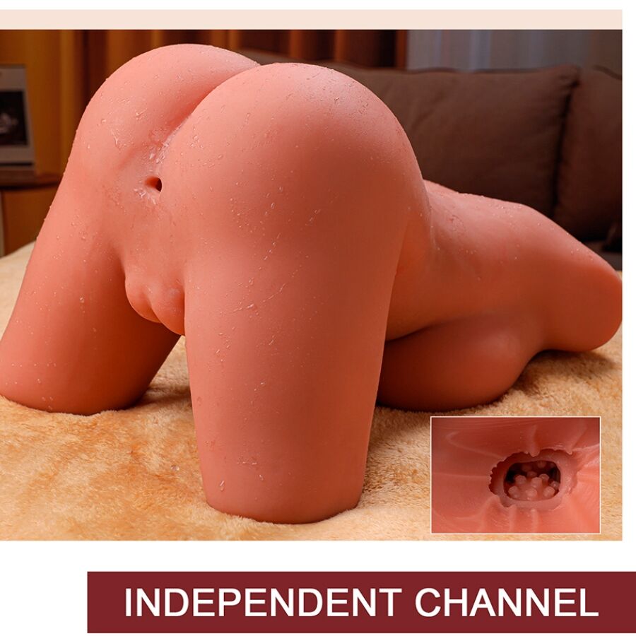 XISE - MIAH LADY BOY TORSE FÉMININ AVEC GODE AVEC VIBRATION ET POUSSÉE 55 CM