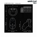 ADDICTED TOYS LOCKED - CAGE À PÉNIS UNBROKEN DEN 9,8 CM