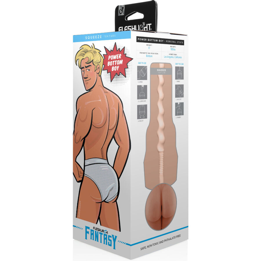FLESHLIGHT FANTASY - POWER BOTTOM BOY MASTURBATEUR ANALOGIQUE