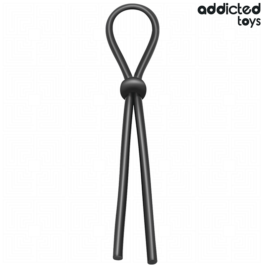 ADDICTED TOYS - CORDE EN SILICONE POUR LE PÉNIS À BOUCLE UNIQUE