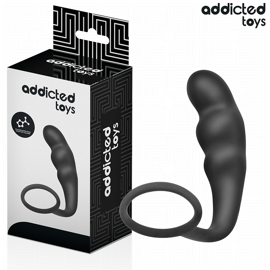ADDICTED TOYS - PLUG ANAL AVEC ANNEAU MODÈLE 4