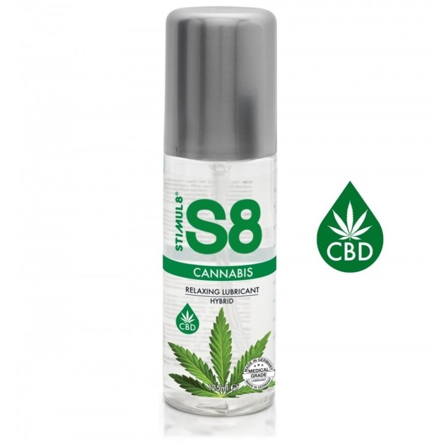 STIMUL8 - LUBRIFIANT HYBRIDE AU CANNABIS S8 125 ML