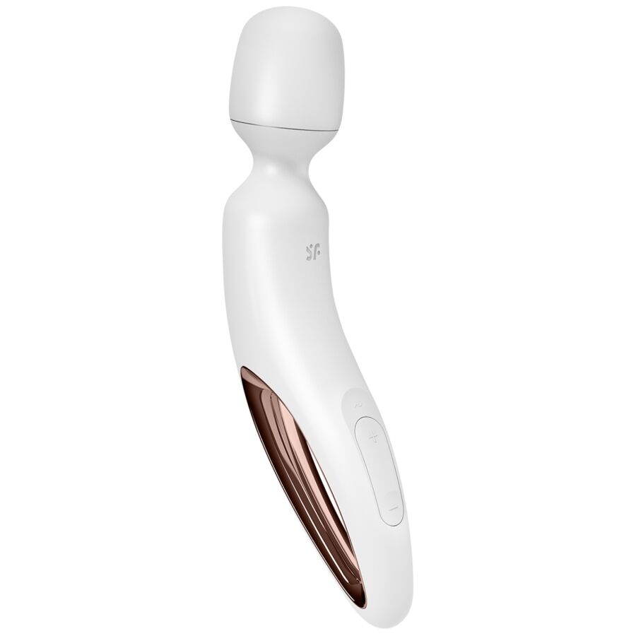 SATISFYER - WAND ERLAND MASSEUR VIBRANT BLANC