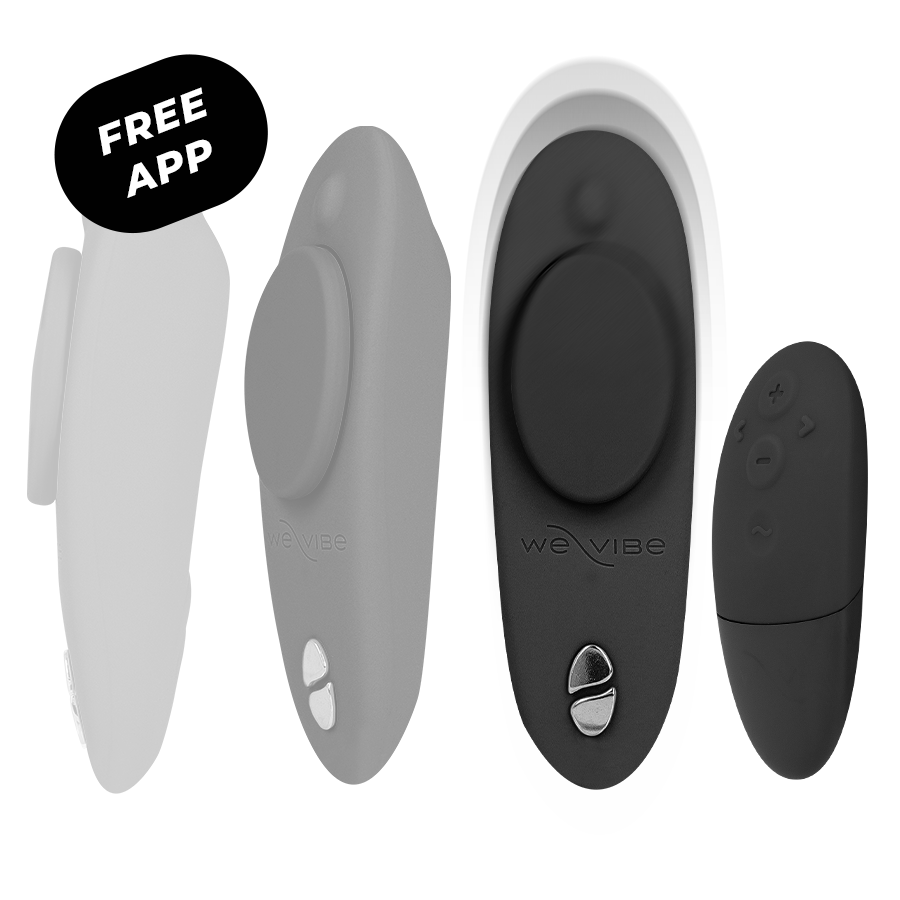 WE-VIBE - VIBRATEUR CLITORAL MOXIE + NOIR
