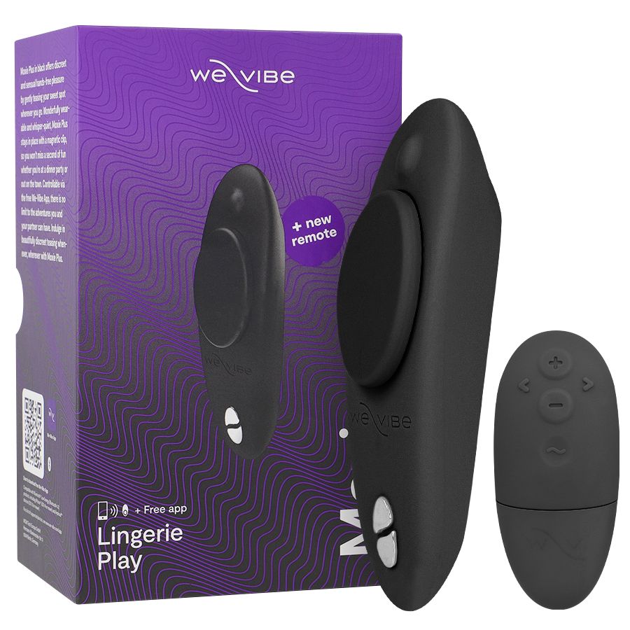 WE-VIBE - VIBRATEUR CLITORAL MOXIE + NOIR