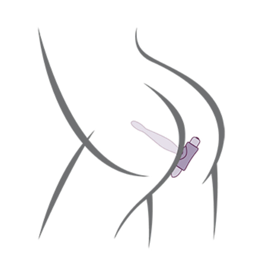 ROCKS-OFF - PETITE SENSATIONS TEAZER ANAL PLUG VIBRATEUR NOIR