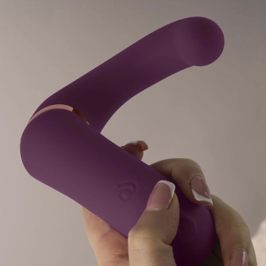ROCKS-OFF - GEMINI DOUBLE VIBRATEUR STIMULATEUR DE CLITORIS POINT G VIOLET