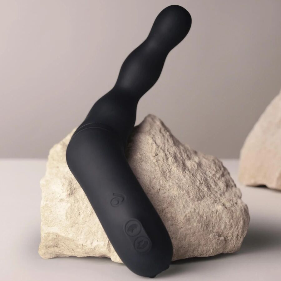 ROCKS-OFF - ADAPTATEUR DE VIBRATEUR PROSTATIQUE ET ANAL NOIR