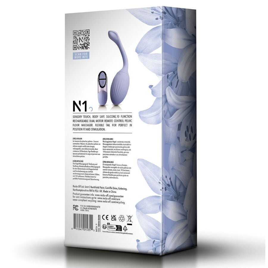 Niya N1 - Masseur Pelvien Kegel Télécommandé Renforcement