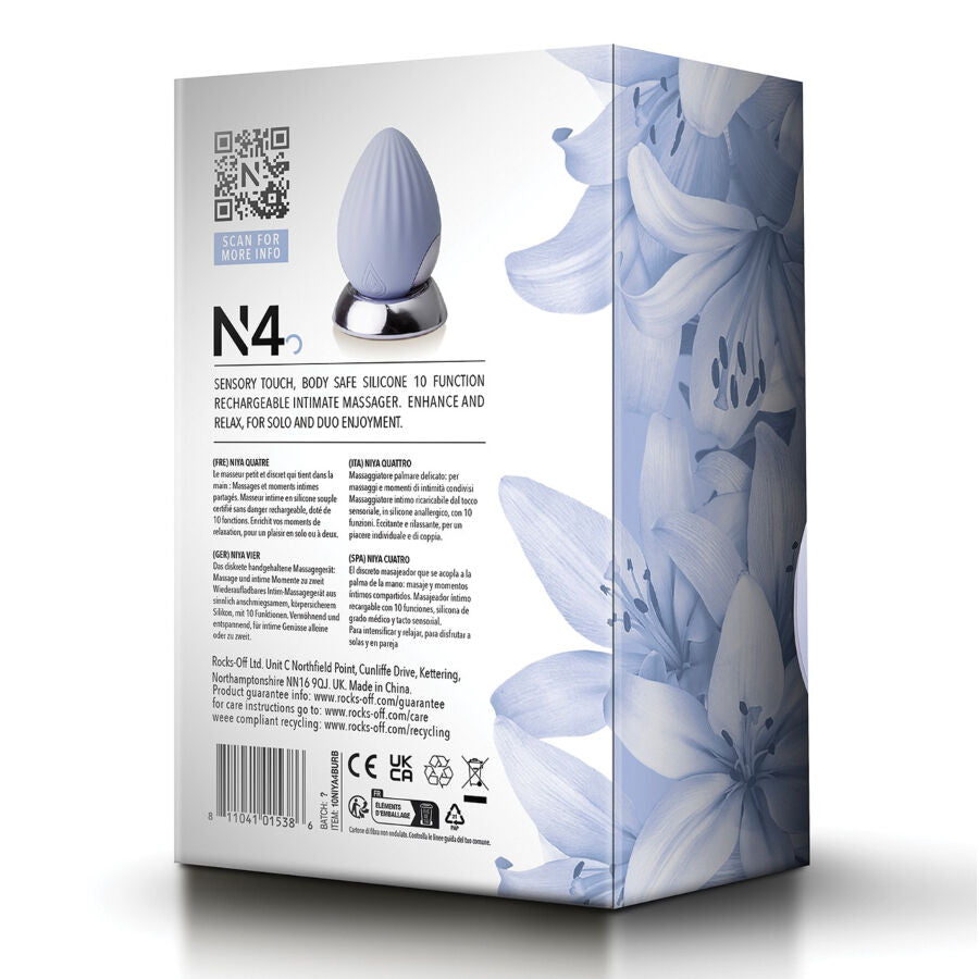 Niya N4 - Masseur Intime Stimulation Externe Ergonomique