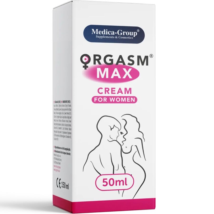 Orgasm Max For Women - Crème Stimulante Intense 50ml