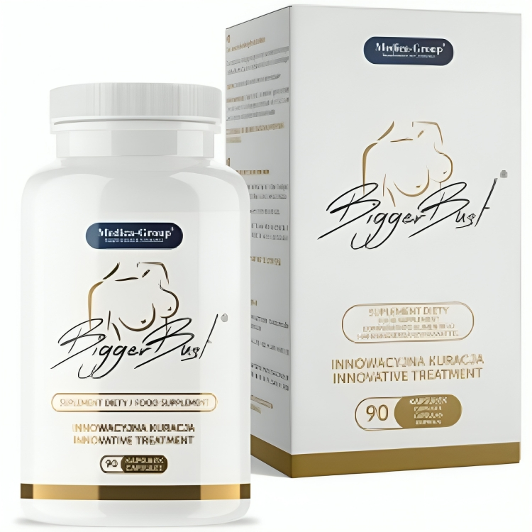 BiggerBust - Capsules Raffermissantes Poitrine 90 Gélules