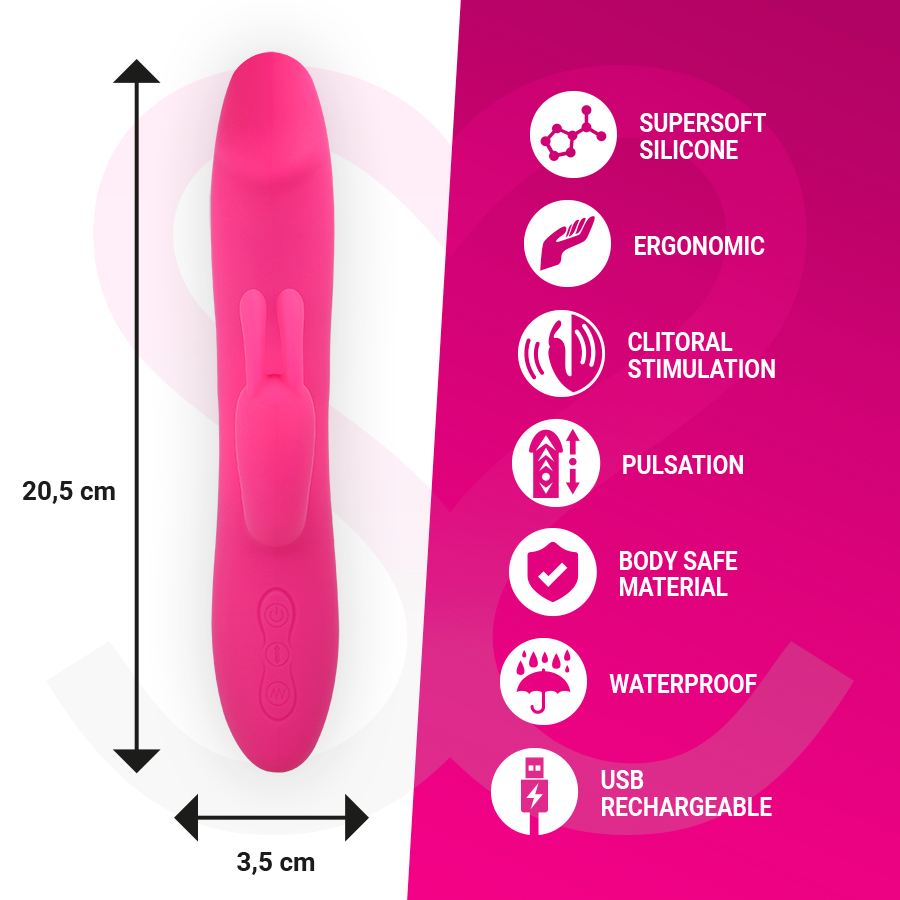 MORESSA - MOLLY RECHARGEABLE EN SILICONE PREMIUM