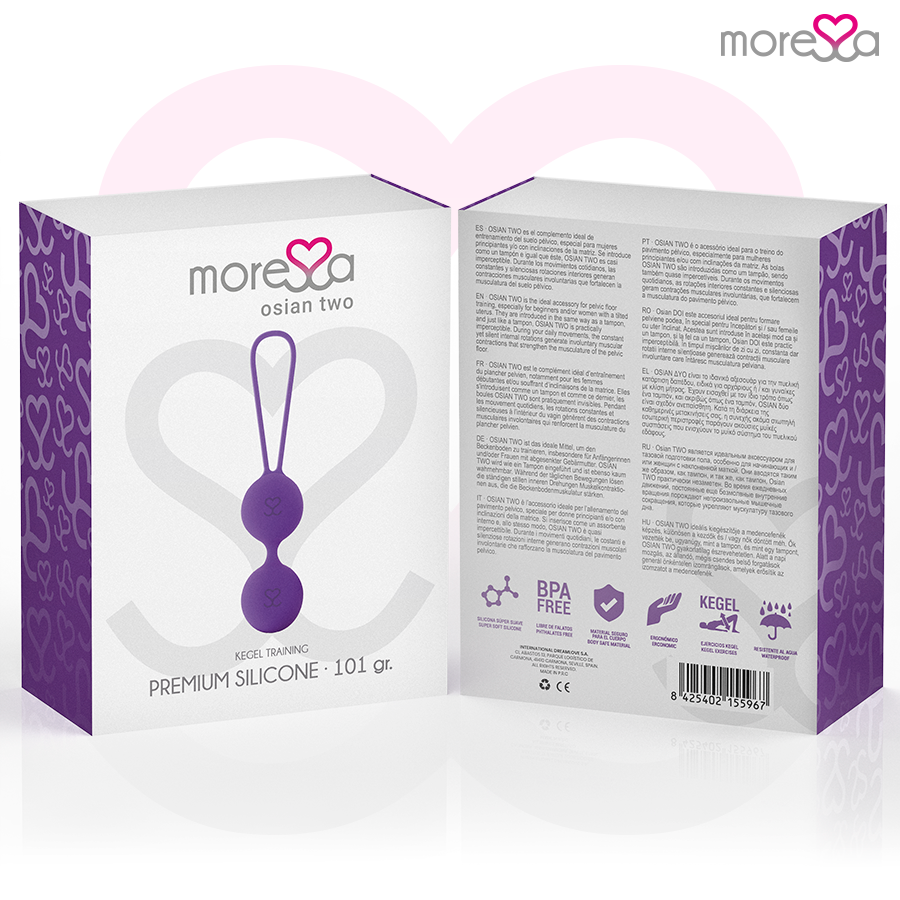 MORESSA - OSIAN DEUX SILICONE LILAS PREMIUM