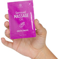 Huile Massage SecretPlay Fruits Exotiques 10ml Monodose Hydratante Comestible Espagne