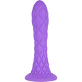 SILEXD DREAMY — Gode Fantasy Silicone Liquide Thermoéactif Violet 18,5 cm