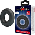 Crazy Bull Arvell 12 - Anneau Pénien Silicone Ajustable 28mm