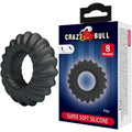 Crazy Bull Fitz 8 - Anneau Pénien Silicone Ajustable 25mm