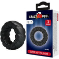 Crazy Bull Jeriko 1 - Anneau Pénien Silicone Ajustable 27mm