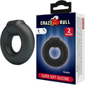 Crazy Bull Kayke 2 - Anneau Pénien Silicone Ajustable 25mm