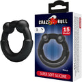 Crazy Bull Meco 15 - Anneau Pénien Silicone Ajustable 40mm