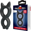 Crazy Bull Toran 20 - Anneau Pénien Double Silicone Ajustable