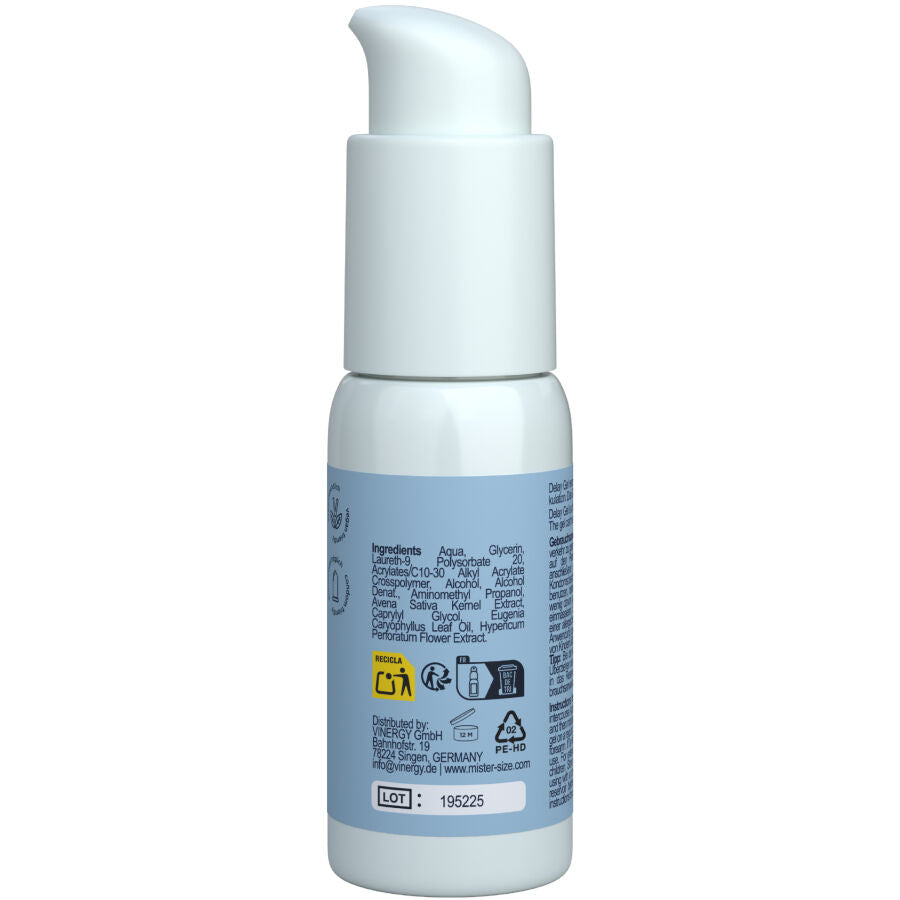 Gel Retardateur Mister Size 50ml Huile Clou Girofle Prolonge Plaisir Contrôle