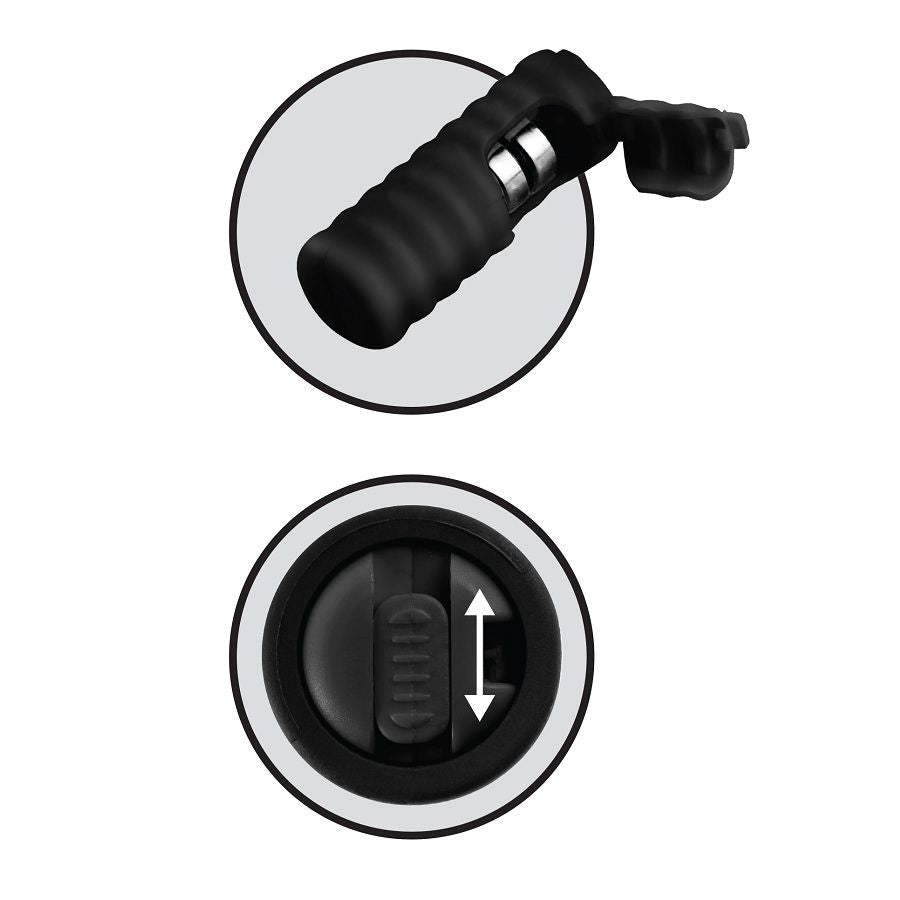 FETISH FANTASY ÉDITION LIMITÉE - SUÇON DE TÉTONS VIBRANT EN SILICONE