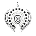 BIJOUX - INDISCRETS FLAMBOYANT NOIR & ARGENT