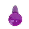 BAILE petit plug anal rose conique en gélatine 15 cm avec ventouse confortable