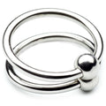 METAL HARD - ANNEAU DOUBLE ACIER METAL DUR 30MM